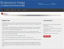 Tablet Screenshot of burnheadfarm.com